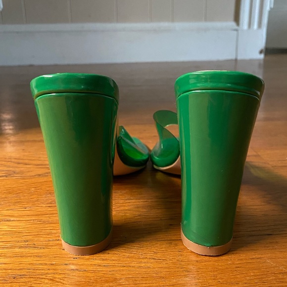 Lulu’s Tropical Green Floral Dress WITH SHOES BUNDLE - Picture 14 of 16